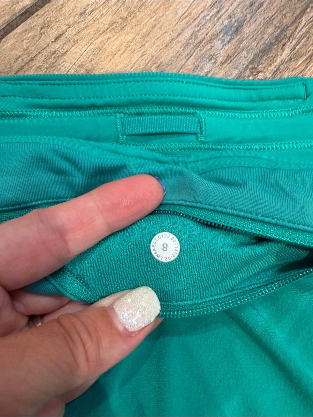 Lululemon Pace Rival Skirt II Bali Breeze green size 8